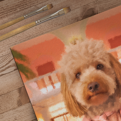 Canine Concierge - Ornate Framed Art