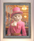 Aristocat - Pink Paws - Framed Art