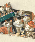 S.Golding Feline Feast 1000 Piece Wooden Jigsaw | Cat Jigsaw