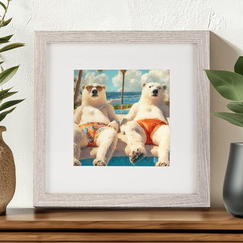Polar Bear Art by S.Golding | Bear Art